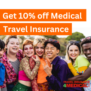 10% OFF Travel Insurance